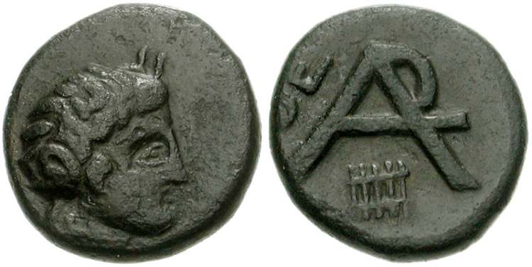 arcadian league coin